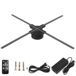 60 cm 8G 3D holograafilise projektsiooniga reklaamimasin palja silmaga 3D holograafilise projektsiooniga ventilaator jaoks