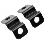 2tk suunatulede tuleklamber alumiiniumsulamist must LED mootorratta vilkuri tulede kronstein mototarvikute komplekt CHINA