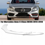 Esikaitseraua alumine huuleliistud Mercedes Benz C klass W205 C300 C400 C63 2014 2015 2016 2017 2018 autotarvikute kaunistus