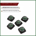 Nahast &uuml;mbriskompass alla 21 mm rihmade jaoks &ndash; seljakotirihm v&auml;listingimustes orienteerumiskompass 3; ABS; Mountaineering; camping; other; no; China