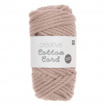 Pelote de corde en coton 25 m - Rose pastel