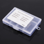 500 tk M2M6 nailonist lamedat seibi tihendit tavaliste seibide sortimendikomplekt karbiga (Must)