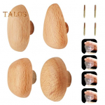 Seinakonks Riidepuu Mantlikorraldaja 20 kg Kandev&otilde;ime Lihtne Paigaldus Puurimisvaba Ukse Riidepuu Hoiustamine Puidust Konks B