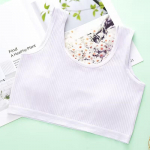 T&uuml;drukute treeningrinnahoidjad, laste aluspesu, puuvillane teie t&uuml;drukute vestid, 8&ndash;14a. one size punane