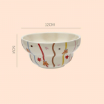 Loovad Armsad Multifilm Keraamilised Kausid K&otilde;rgekvaliteediline Ainulaadne Magustoidukauss Majapidamise Maitsev Ramenikauss Peen Teekomplekt Kohvitassid