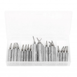 20pcs Box Long Strip Fishing Sinker Lure Weight kalastustarvete tarvikud