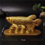 Kuld Loomad Kala Kujud Figuurid &Otilde;nne Toovad Kaunistused Kodu Kaunistus Hiina Feng Shui Buddha Kuju Skulptuur Vaik K&auml;sit&ouml;&ouml; Kingitused