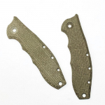 1 komplekt kohandatud Micarta noak&auml;epideme katted ZT 0562CF voltnugadele DIY k&auml;epideme plaastrid Tarvikud Osad Remont