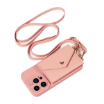 Kvaliteetne kunstnahast telefonikott iPhone 16e 16 15 14 13 12 jaoks. Kukkumiskindel, &otilde;lakott, rahakott, kaardipesa, klambrifunktsioon. Artificial Leather&Case & Strap&iPhone 15