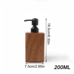 1 tk Pressi t&uuml;&uuml;p Vannitoa k&auml;te desinfitseerimisvahendi pudel Hotel t&auml;ispuidust kodukaunistusvedeliku doseerimispudel kodus 200 ml 400 ml 200ml