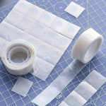 5 tk/komplekt Vaht kahepoolne liim &Otilde;hupalli punktid K&auml;sit&ouml;&ouml; DIY Kleepuvad kleebisteibid Scrapbooki kaardi valmistamiseks Double-sided tape valge