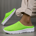 &Uuml;he jalaga rihmikuga mokassiinid Baotou poolikud sussid, naiste vabaaja suvised v&otilde;rkkingad, suured mugavad tossud 39