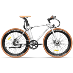 Fafrees F1 Kerge Maantee E-Bike 250W Mootor, 36V 10Ah Aku, 700C &Otilde;hkrehvid, Topeltketaspidurid, LED-ekraan Linn E-bike 36V 250W 10Ah valge