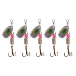 5 tk kalap&uuml;&uuml;gi landi spinnerbait forelli spinnerikomplekt/ 5,7 cm k&otilde;vametallist s&ouml;&ouml;dakomplekt 3,8 g