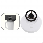 Tumbler Lid Creative with Phone Holder,Easy to Clean,Leakproof for Cup Accessories Cover roosa