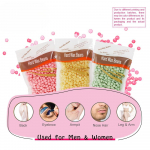 100g/3.52oz Hot Wax Hair Removal Depilatory Waxing Wax Beans for Wax Heater Painless for all Hairs Removal Beans