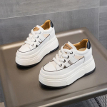 9cm Ehtne Nahk Platvormtossud Kiiludega Kingad Naistele Hingavad Tossud S&uuml;gisesed Vabaajakingad Peidetud Konts Zapatillas Mujer 33
