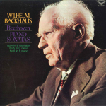 LP-plaat WILHELM BACKHAUS(KLVER) - Beethoven/Klaverisonaadid nr 4, nr 5 ja SLC8067 LONDON 1979 Jaapan Klassikaline Kasutatud