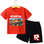 2025 MINISO Roblox Lasteriided P&uuml;kskost&uuml;&uuml;m Joonisfilm Anime T-s&auml;rgi Komplekt Suvine L&uuml;hikeste Varrukatega T-s&auml;rk L&uuml;hikesed P&uuml;ksid Laste Spordir&otilde;ivad Vabaaja R&otilde;ivad 100 valge