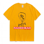 Rock Band Radiohead The Bends Graafilised T-s&auml;rgid 90ndate vintage punk Hip Hop l&uuml;hikeste varrukatega T-s&auml;rk Oversized Streetwear T-s&auml;rk Unisex 2XL