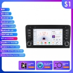Hizpo 8-tuumaline DSP automeediapleier RS3 Sportback A3 8P S3 2003-2013 jaoks Carplay 4G Autoradio RDS GPS BT 4G-LTE WiFi AI Intelligentne Navigatsioon S1 8Core 3G 32G AI