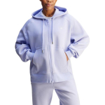 Adidas X Stella McCartney L&otilde;tv l&otilde;ige Kahepoolne Kootud Spordihoodie Jakk Naiste Jakid Helelilla JN0226 M white