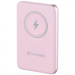Verbatim Powerbank Indukcyjny `N` Go 15W10000Mah Wireless Magnetic R&oacute;żowy/Pink 32248