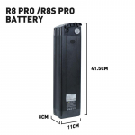 BURCHDA-R8S 48V 20Ah 1000W Li-ioonaku Laetav Aku Elementide Pakk E-jalgrataste Liitium Li-ioonaku Laadimine