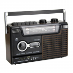 Kaasaskantav Vanaaegne Retro USB AM/FM/SW Mitmeriba Raadio Stereo Juhtmevaba Bluetooth Boombox Mp3 Heli Kassetim&auml;ngija Salvestaja