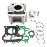 Silindri ja kolvi komplekt 50cc Peugeot 50 Kisbee Speedfight 3 4 Vivacity Tweet 4T jaoks