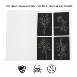 Semi permanent Small Tattoo Stencil 169 Patterns Airbrush Temporary Template