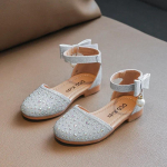 T&uuml;drukprintsess Rhinestone Pearl Laste pulmapidu &Uuml;ksikud kingad Mood Mitmek&uuml;lgsed Lastele Armsad Korea stiilis Lamedad sandaalid 21
