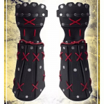 Ninja Samurai Kiivri K&auml;ekaitsmed Pikk Kinnas Viiking Ratsu Cosplay Kost&uuml;&uuml;m Steampunk Fantasia Kindad Randmepael One Size must