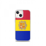 Coque iPhone &ndash; Andorre &ndash; iPhone 13 mini &ndash; Supp &ndash; Mitmev&auml;rviline &ndash; Drapeau motiiv