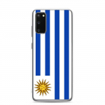 Coque T&eacute;l&eacute;phone &ndash; Samsung &ndash; Galaxy S20 Plus &ndash; Drapeau Uruguay &ndash; Souple &ndash; mitmev&auml;rviline