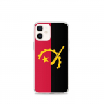 Coque T&eacute;lephone Drapeau Angola &ndash; iPhone 12 mini