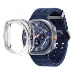 Coque compatible Samsung Galaxy Watch Ultra 2025 47mm - Protection rigide &eacute;tui transparent &eacute;cran verre tremp&eacute; Phonillico&reg;