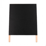 Small Wooden Chalkboard Sign Standing Blackboard Reusable Easy to Write and Wipe Display Message