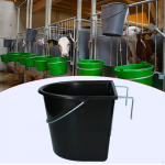 Horse Feeder Pan Large feed Trough Mountable Heavy Duty Animal Feeding Bowl Farm Stalls Accessoires