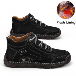 Meeste k&otilde;rged vabaajajalatsid K&auml;sitsi valmistatud pl&uuml;&uuml;sist kingad S&uuml;gis- ja talvejalatsid, pluss suurus 39-48 48