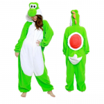 Kigurumi Naiste Onesied Halloweeni Cosplay Kost&uuml;&uuml;m Fliis J&otilde;uluriietus Kogu Keha Pidžaamad &Ouml;&ouml;riided Multifilm Jumpsuit Uusaasta Onesie S