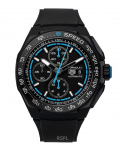 Tag Heuer Formula 1 Kronograaf Kummirihm Must sihverplaat Automaatne Sukeldujakell CBZ2084.FT8097 200M Meeste kell must