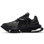 Matthew M. Williams x Nike Zoom 004 Kolmekordne Must Unisex Tossud DC7442-001 36