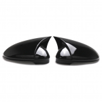 1 paar tahavaatepeegli katteid asendusena VW Golf 8 2020 2024, 5H0857537, 5H0857538, 5H1857507, 5H1857508 must