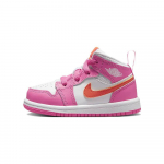 Air Jordan 1 Mid TD Pinksicle Orange Beebi tossud Valge Safety-Orange DX3239-681 26