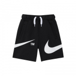 Nike V&auml;rviplokk Kerge Fliis Logo Keskmise K&otilde;rgusega Laste L&uuml;hikesed P&uuml;ksid Laste l&uuml;hikesed p&uuml;ksid Must DO3604-010 M