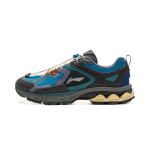 Li Ning Fuyiao 2.0 Trail V2 Klassikalised Retro Topeltamortisaatsiooniga Stabiilse Toega Libisemiskindlad Kulumiskindlad Madalad Jooksud Kingad Meeste Jooksud Kingad ARXU023-1 42⅓