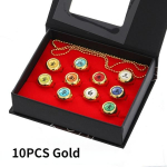 10 tk karbiga Naruto &uuml;likonnas&otilde;rmus Sharingan Akatsuki Cosplay liikme t&auml;iskomplekt Sasori Itachi Hidan Deidara s&otilde;rmusekomplekt Lastele m&otilde;eldud kost&uuml;&uuml;mitarvikud Gif