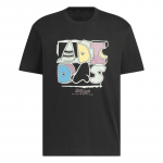 Adidas Vabaaja Mugav Pehme Nahas&otilde;bralik L&uuml;hikeste Varrukatega T-s&auml;rk Unisex Topid Must KB2829 XS