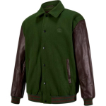 Timberland AF Nahk Letterman Moodne Mitmek&uuml;lgne Jakk Unisex jakid Roheline A662K-EIN M